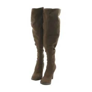 Brown Over The Knee Boots