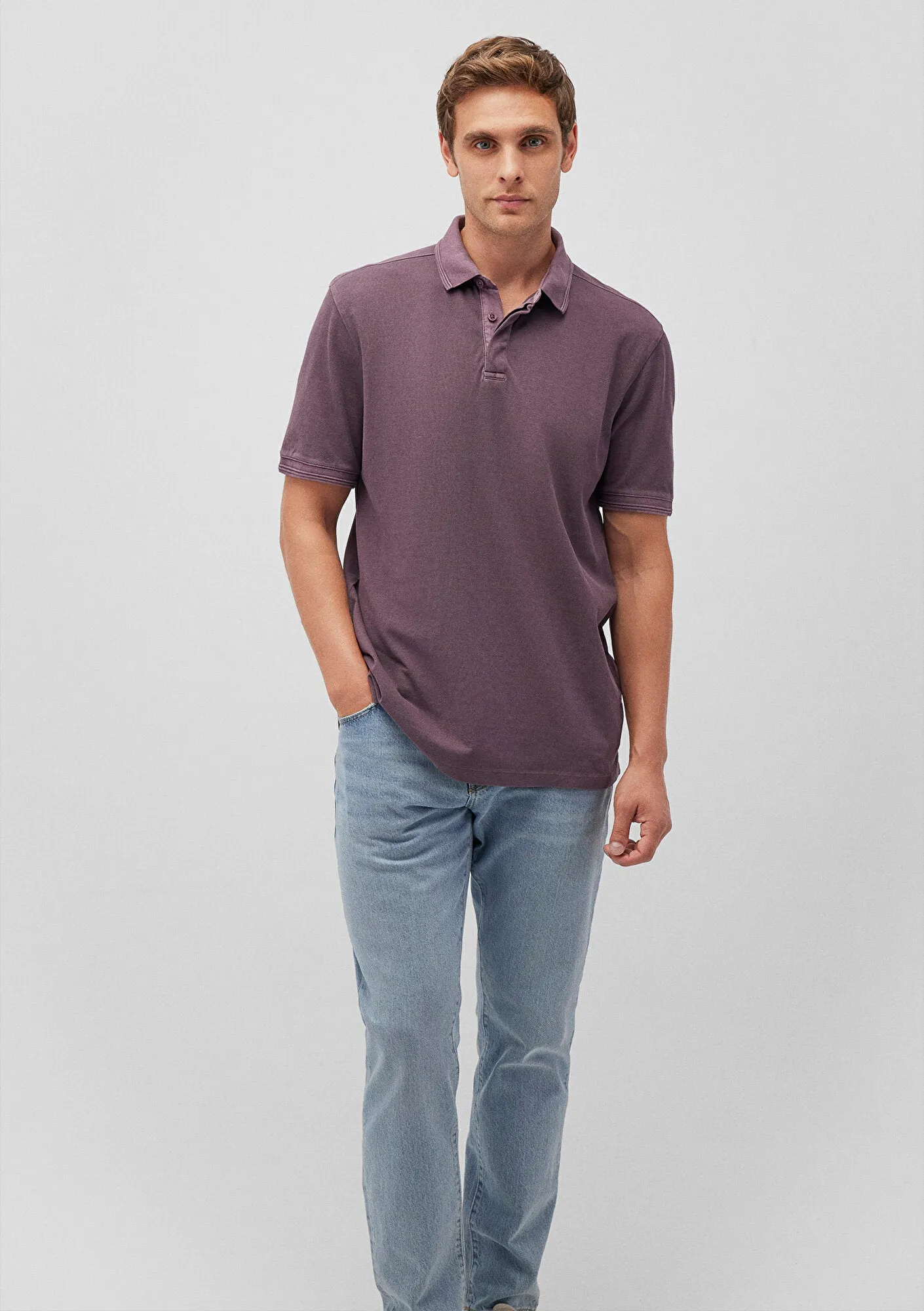 Brown Polo T-Shirt