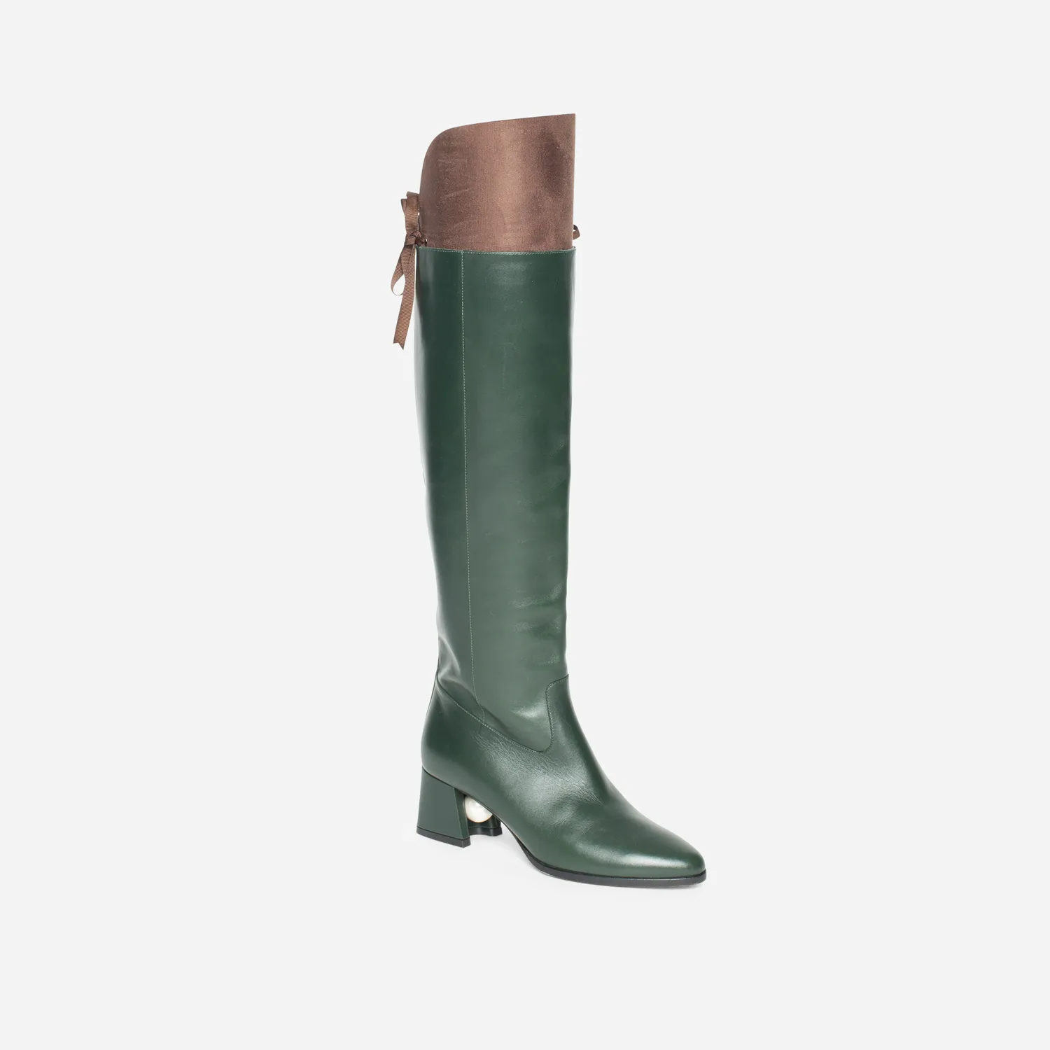 Brown Suede Tall Boot Shapers