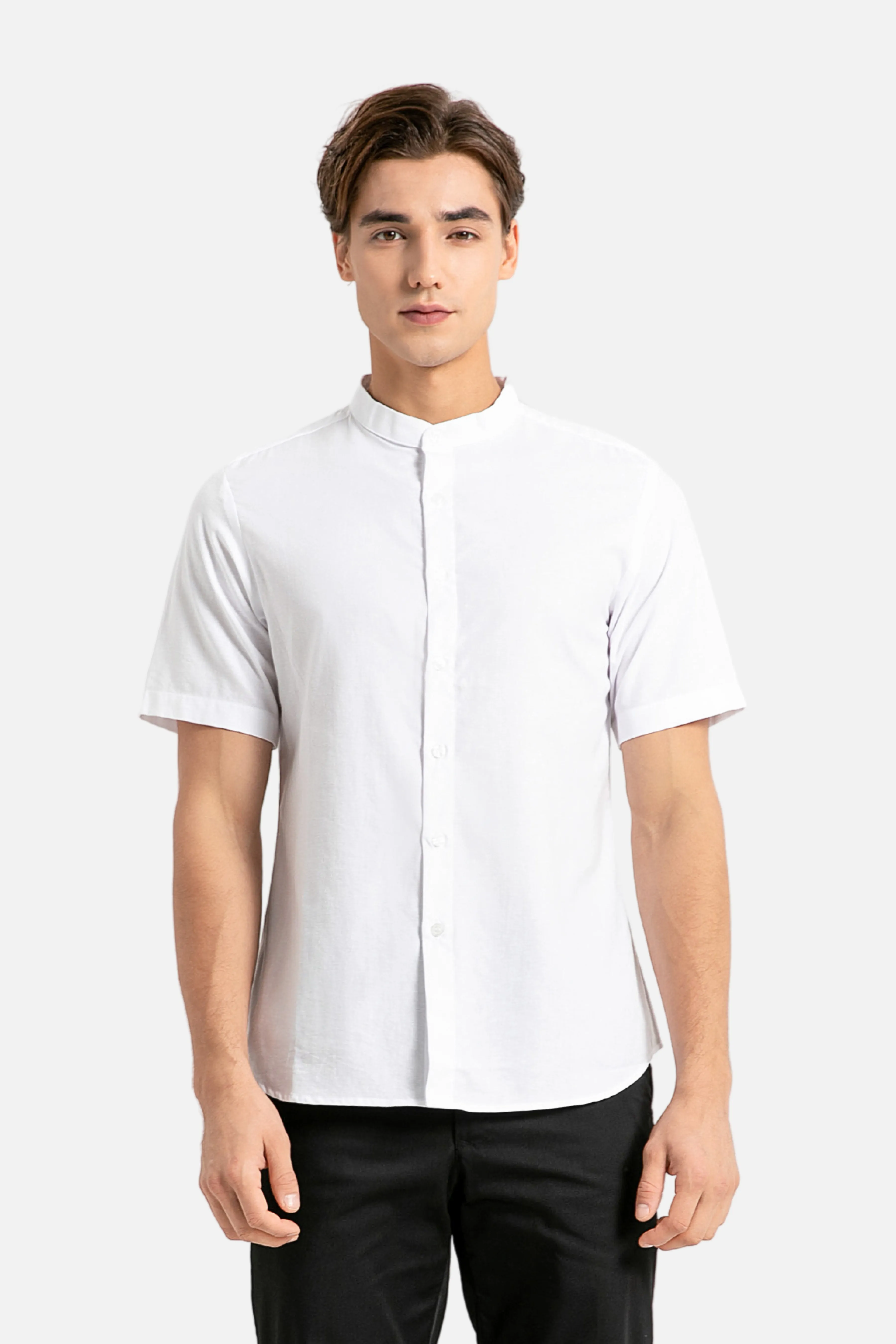 Brydan White Shirt, Short Sleeve