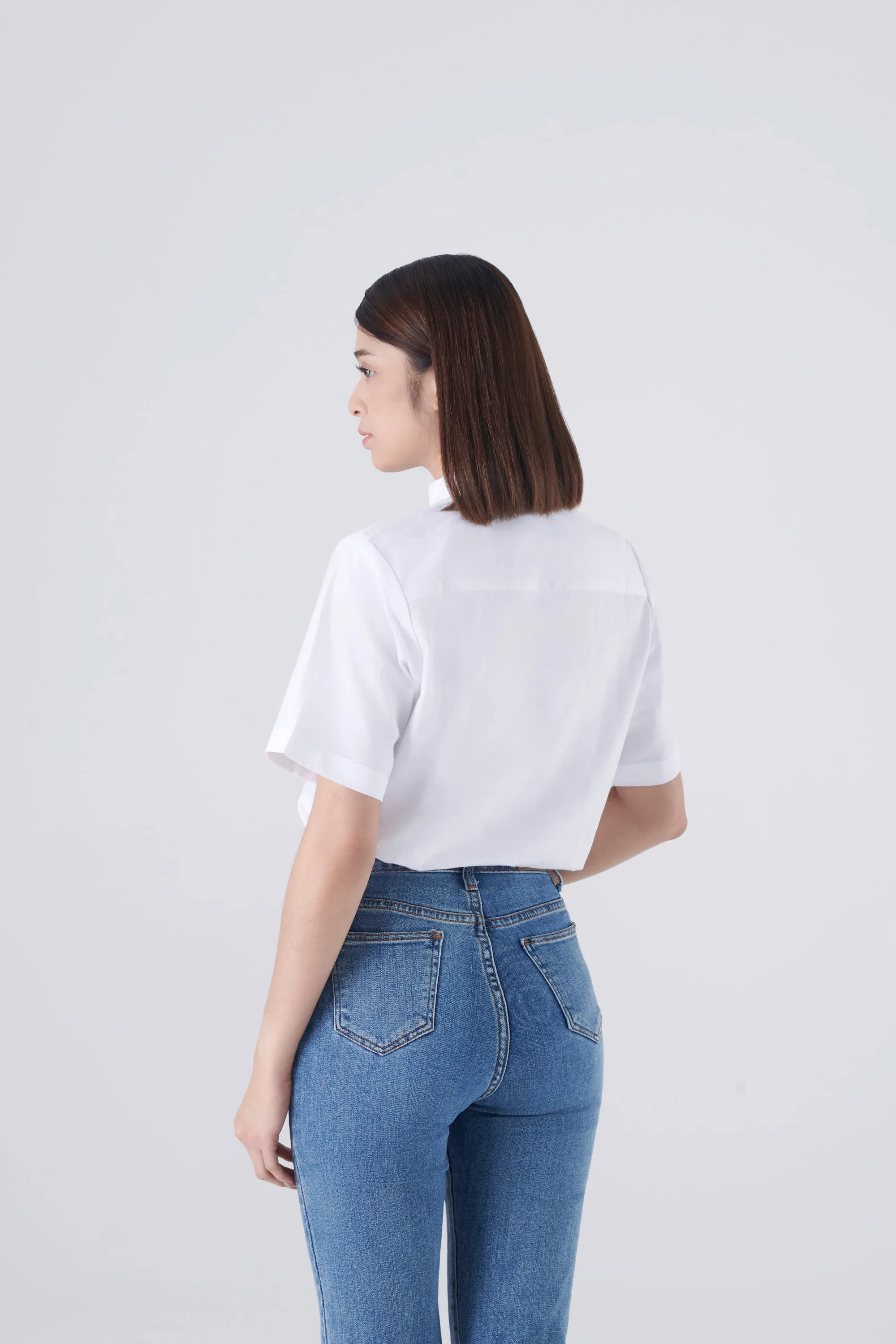 Brydan White Shirt, Short Sleeve