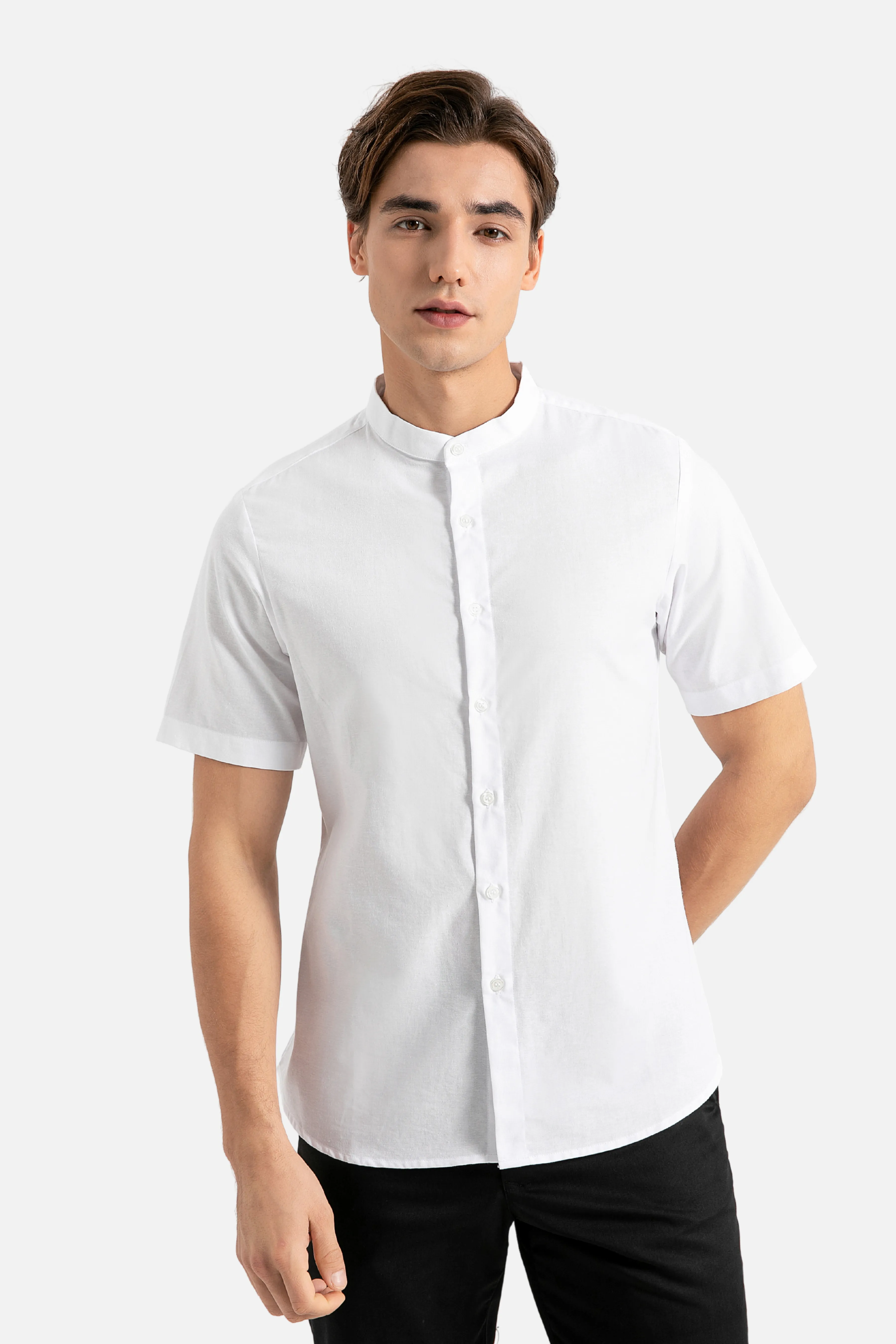 Brydan White Shirt, Short Sleeve