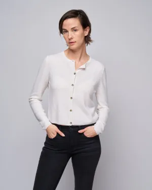 button cardigan - off white