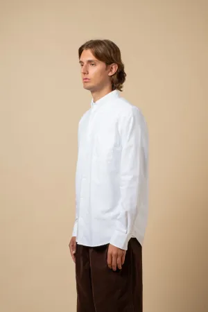 Button Down American Oxford - White