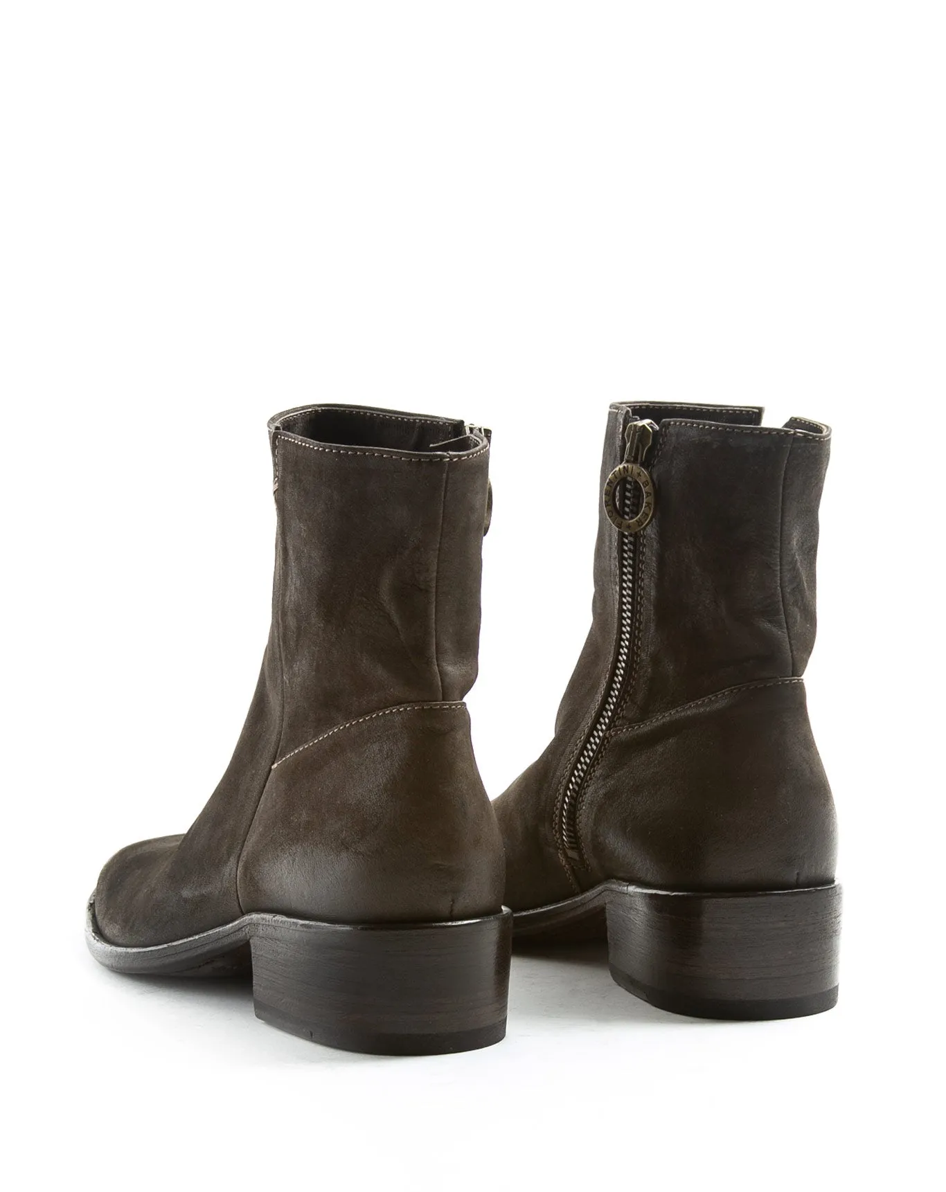 CALE Brown Leather Boots