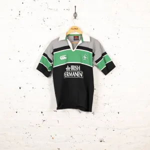 Canterbury Ireland Rugby Polo Shirt - Black - S