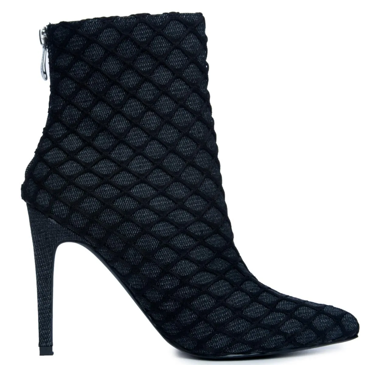 Cape Robbin Gigi-38 Black Heeled Booties BLACK