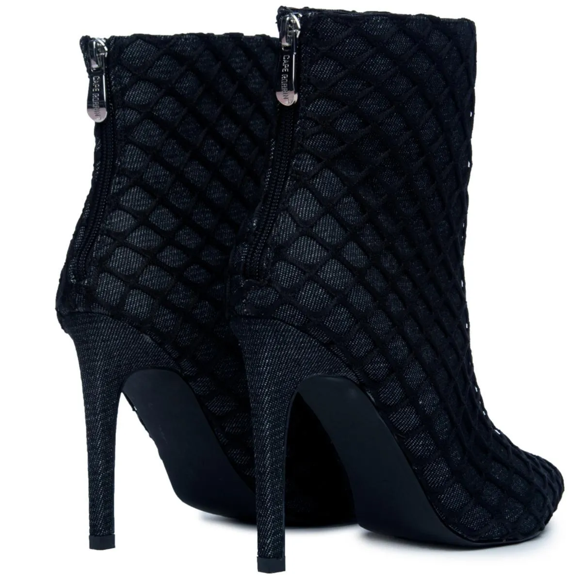 Cape Robbin Gigi-38 Black Heeled Booties BLACK