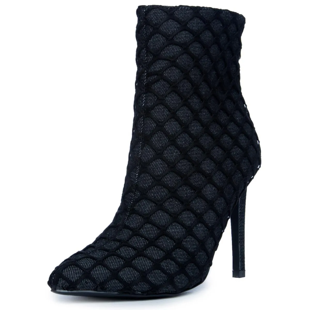 Cape Robbin Gigi-38 Black Heeled Booties BLACK