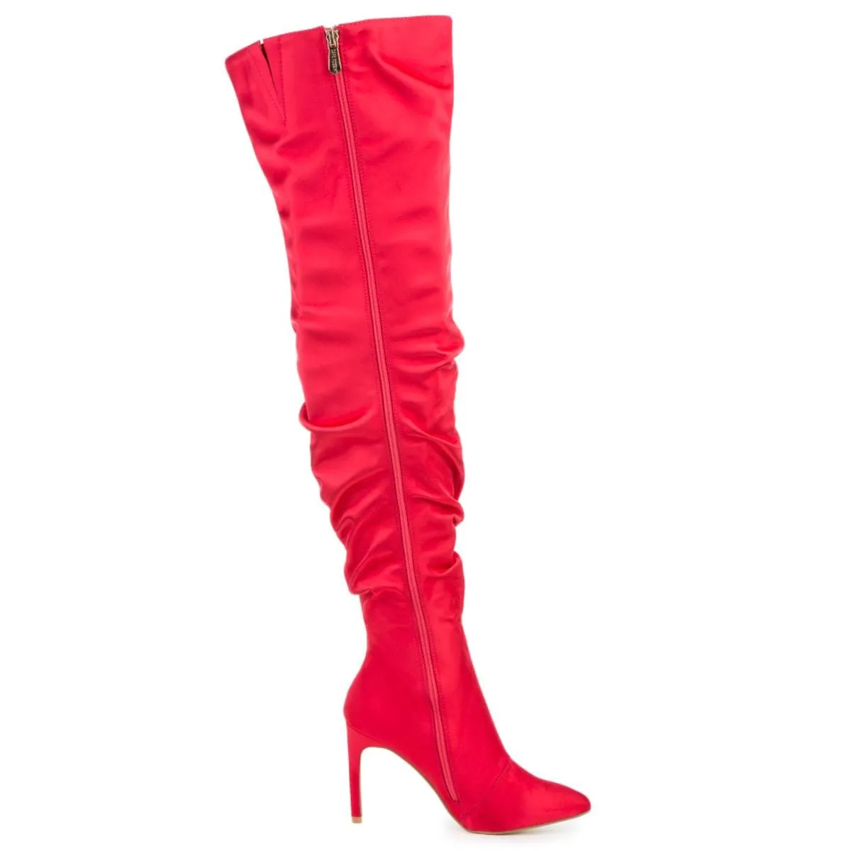 Cape Robbin Kitana-6 Red High Heel Boot Red