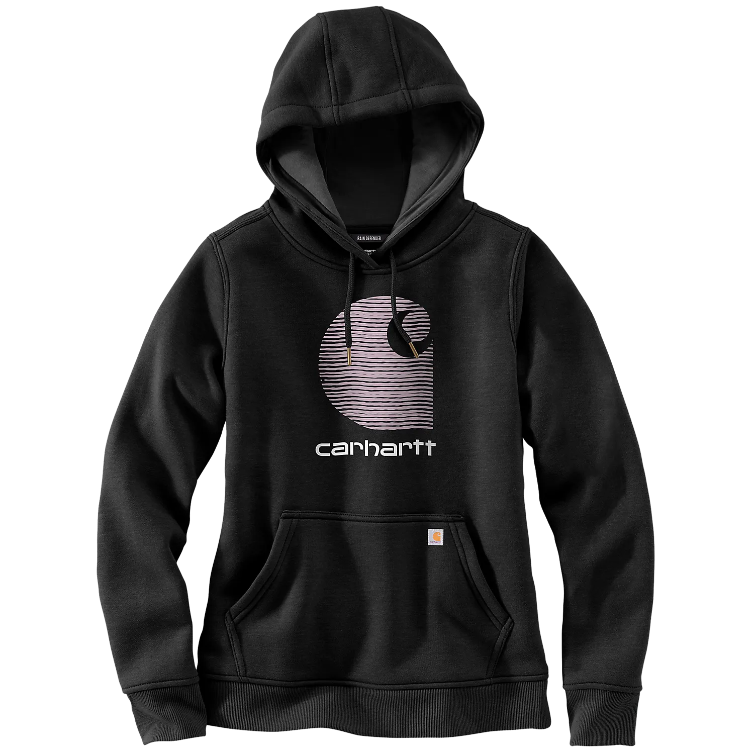 Carhartt Women's Rain Defender Graphic Sweatshirt - 105636 BLK