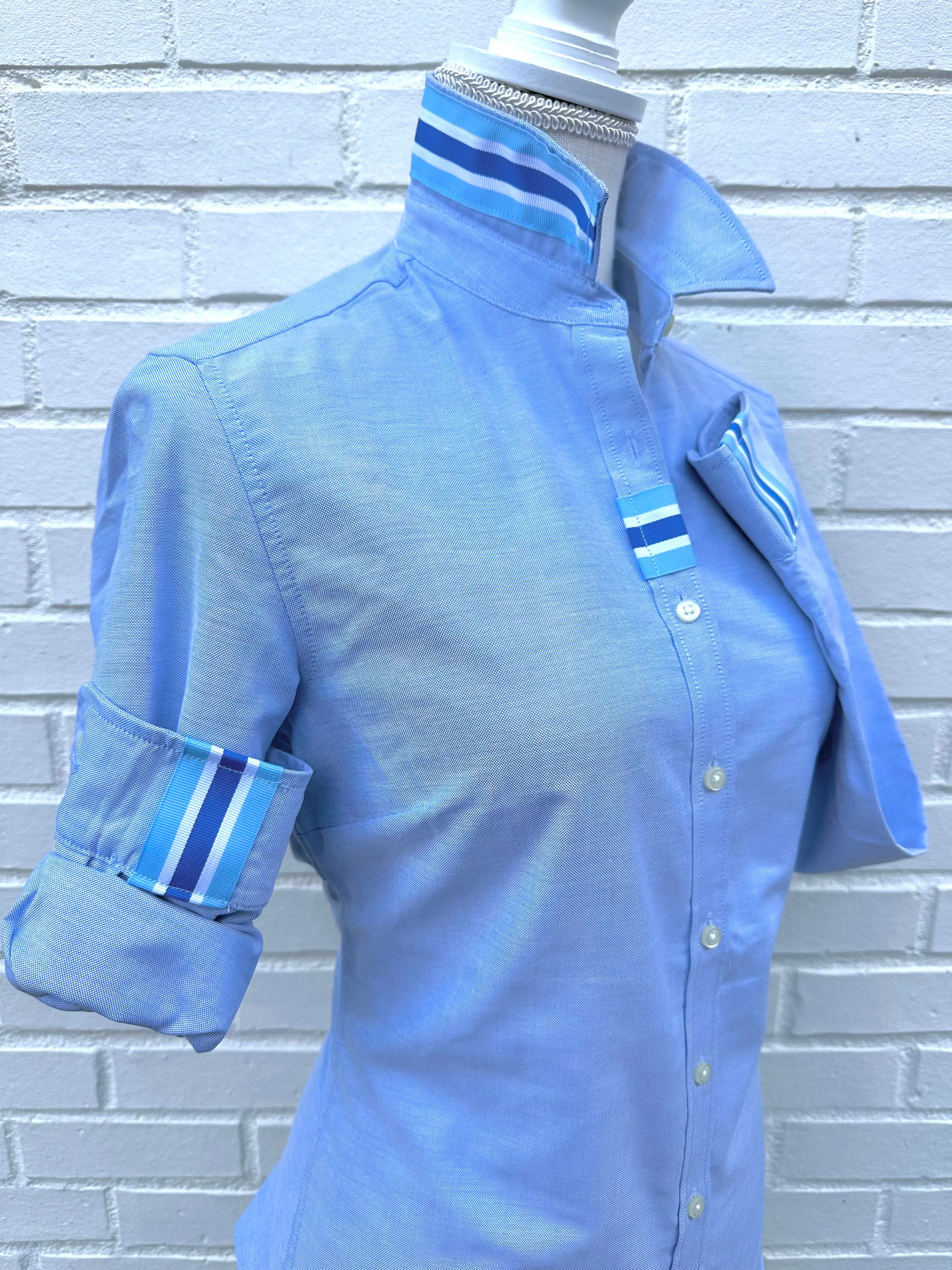 Casie2 Blue Oxford Shirt (Casie2 35)