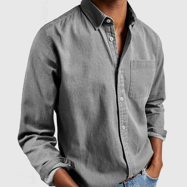 Casual Men's Oxford Shirt for Any Occasion