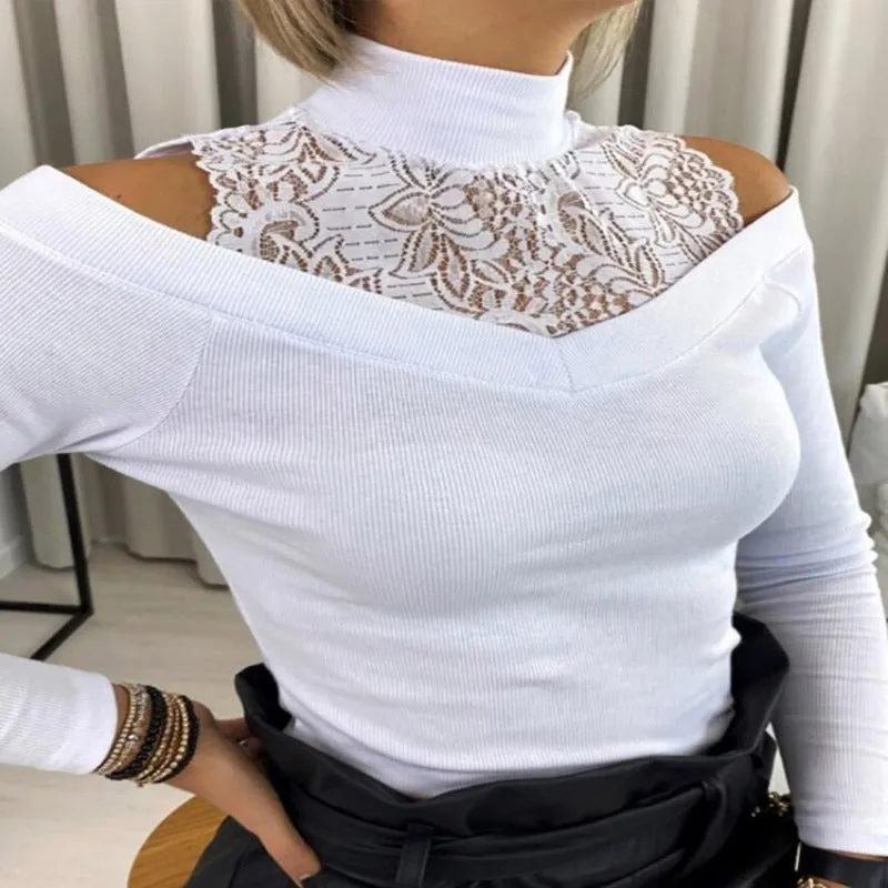 Casual O Neck Solid Blouse Shirt
