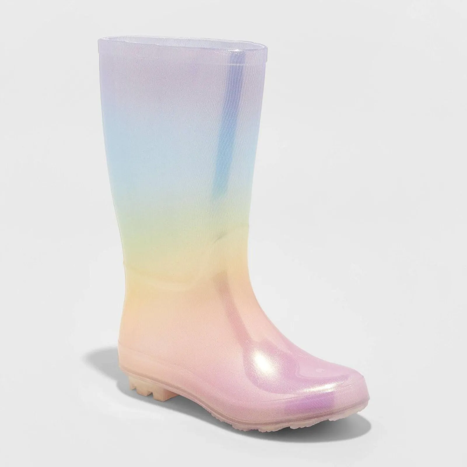 Cat & Jack Girls Youth Cece Rain Boots 77464125 Multicolor 4