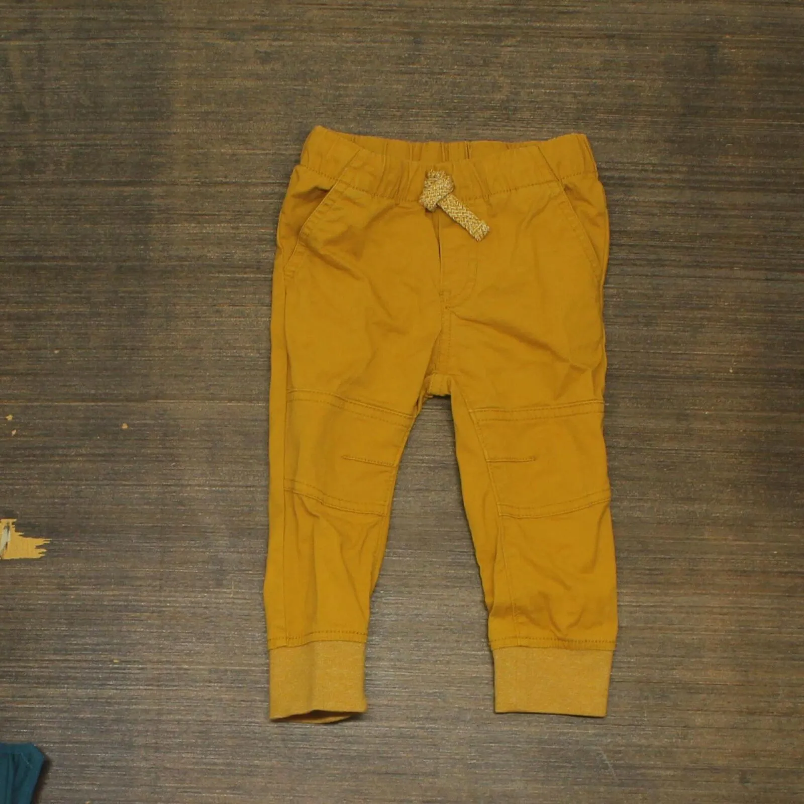 Cat & Jack Infant Baby Jogger Pants with Drawstring 1663852c99a3d3 Yellow 18M