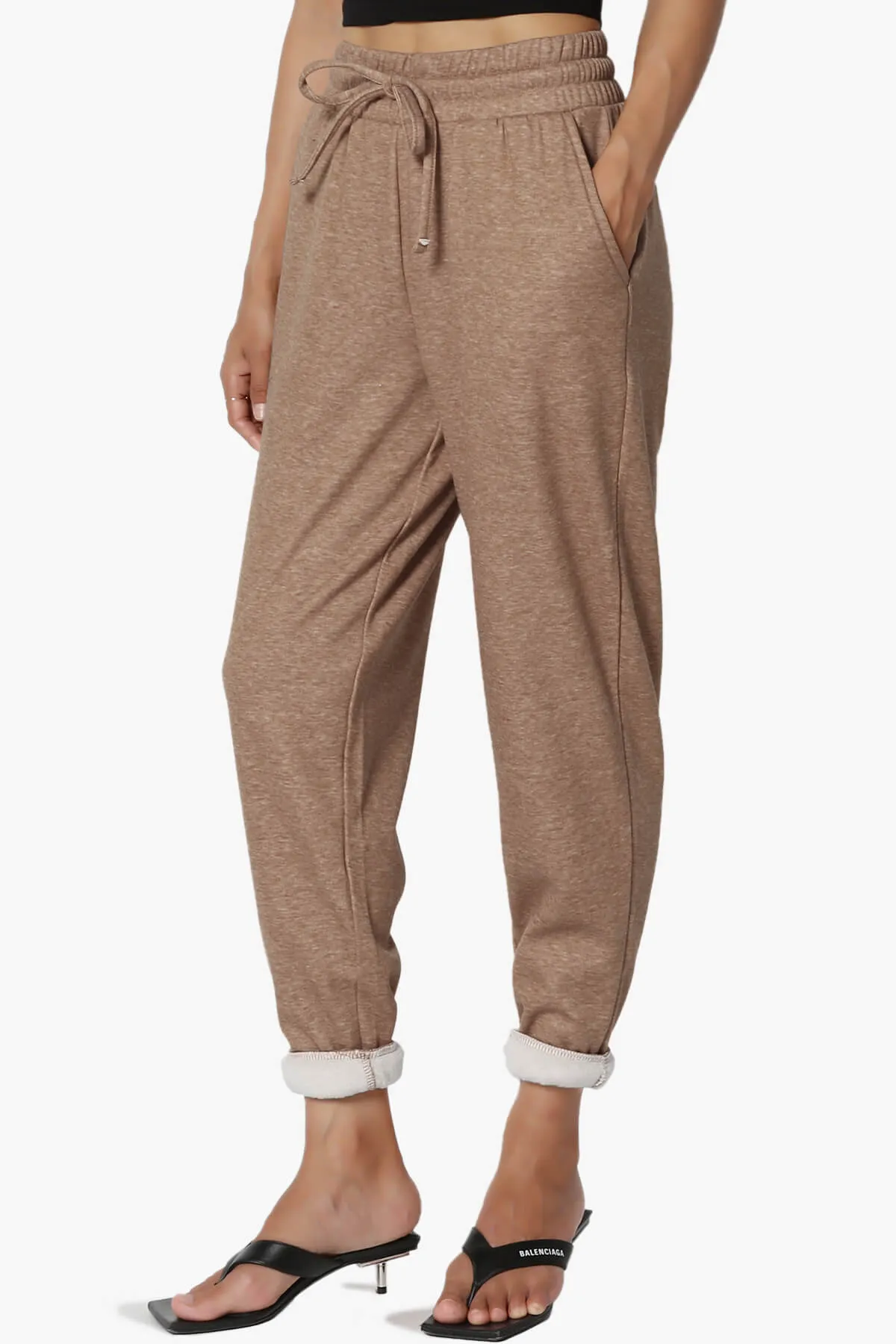 Catcher Melange Fleece Jogger Pants PLUS