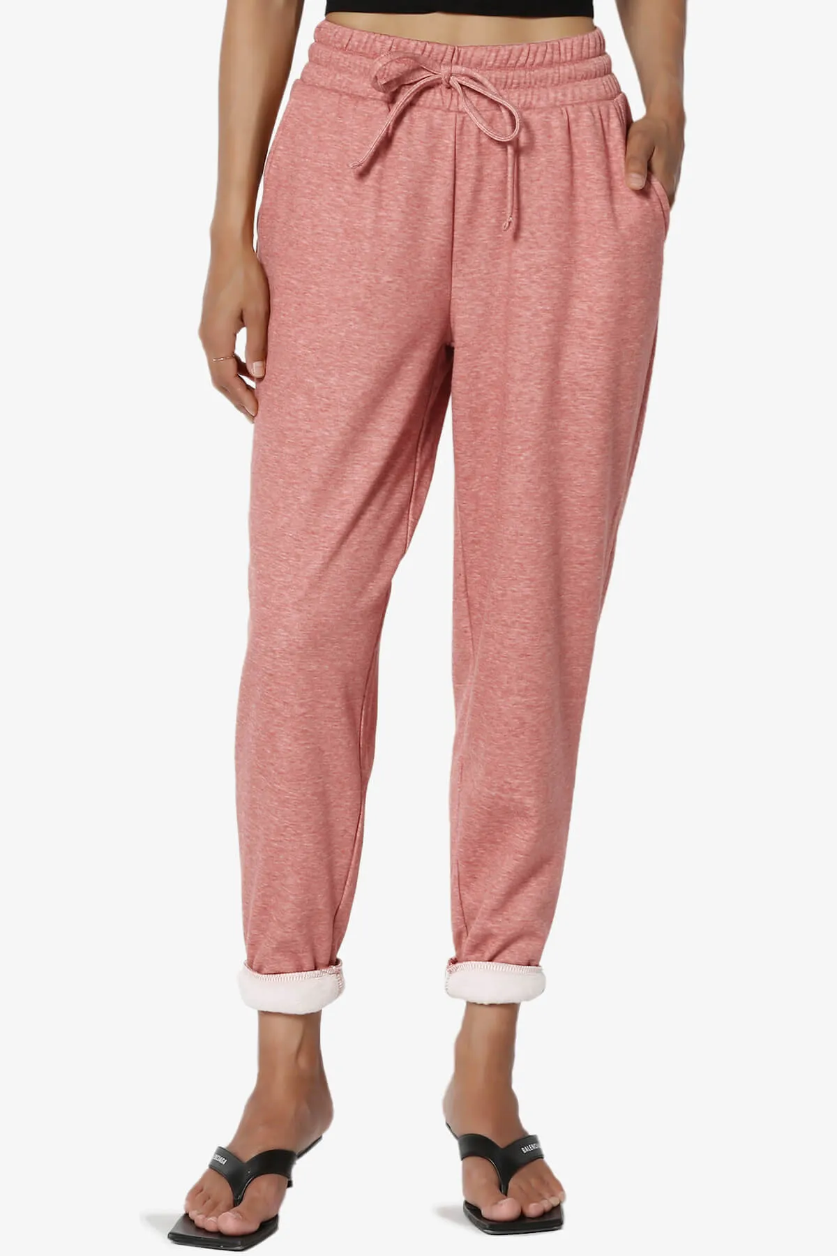 Catcher Melange Fleece Jogger Pants PLUS