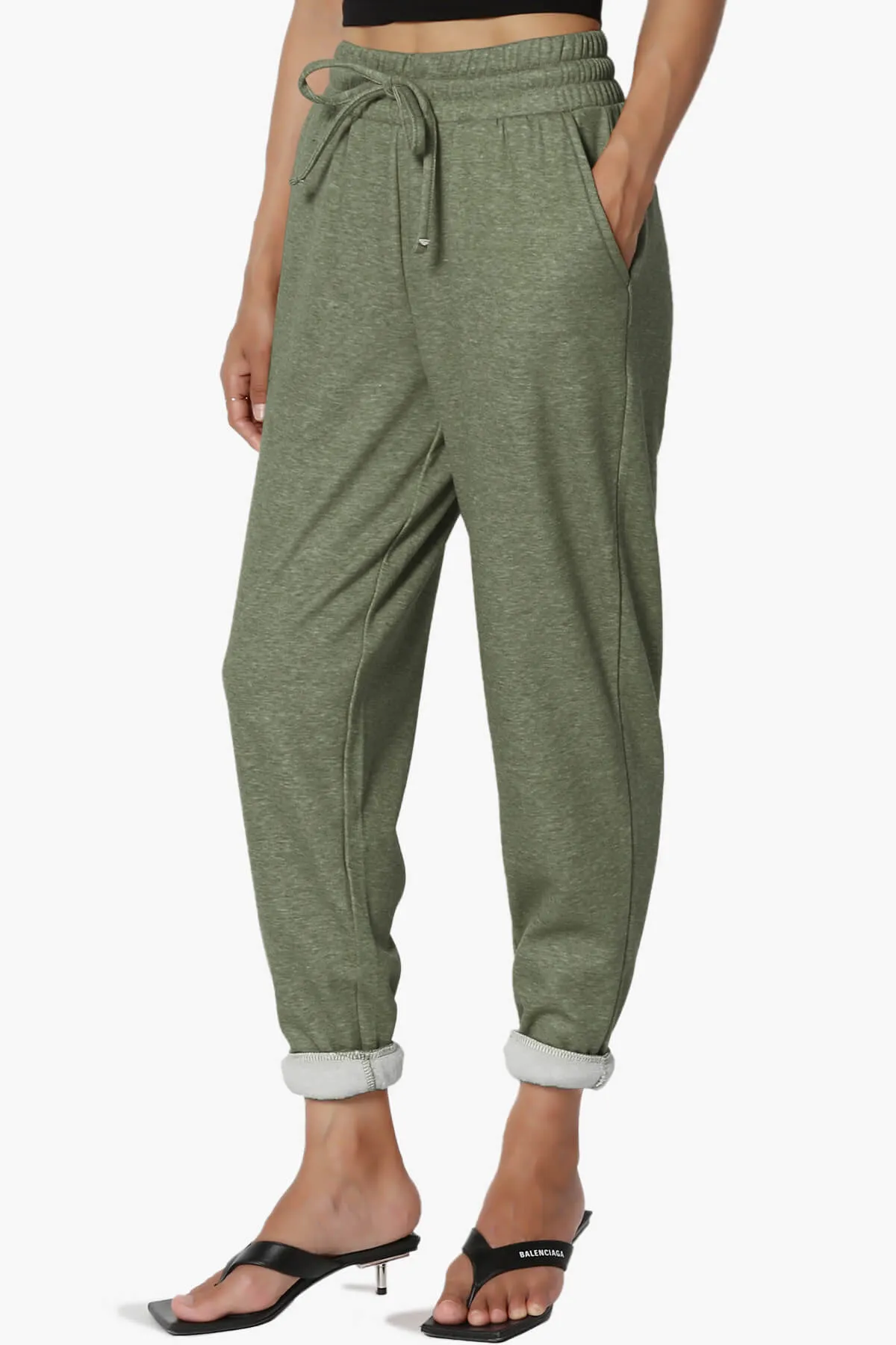Catcher Melange Fleece Jogger Pants PLUS