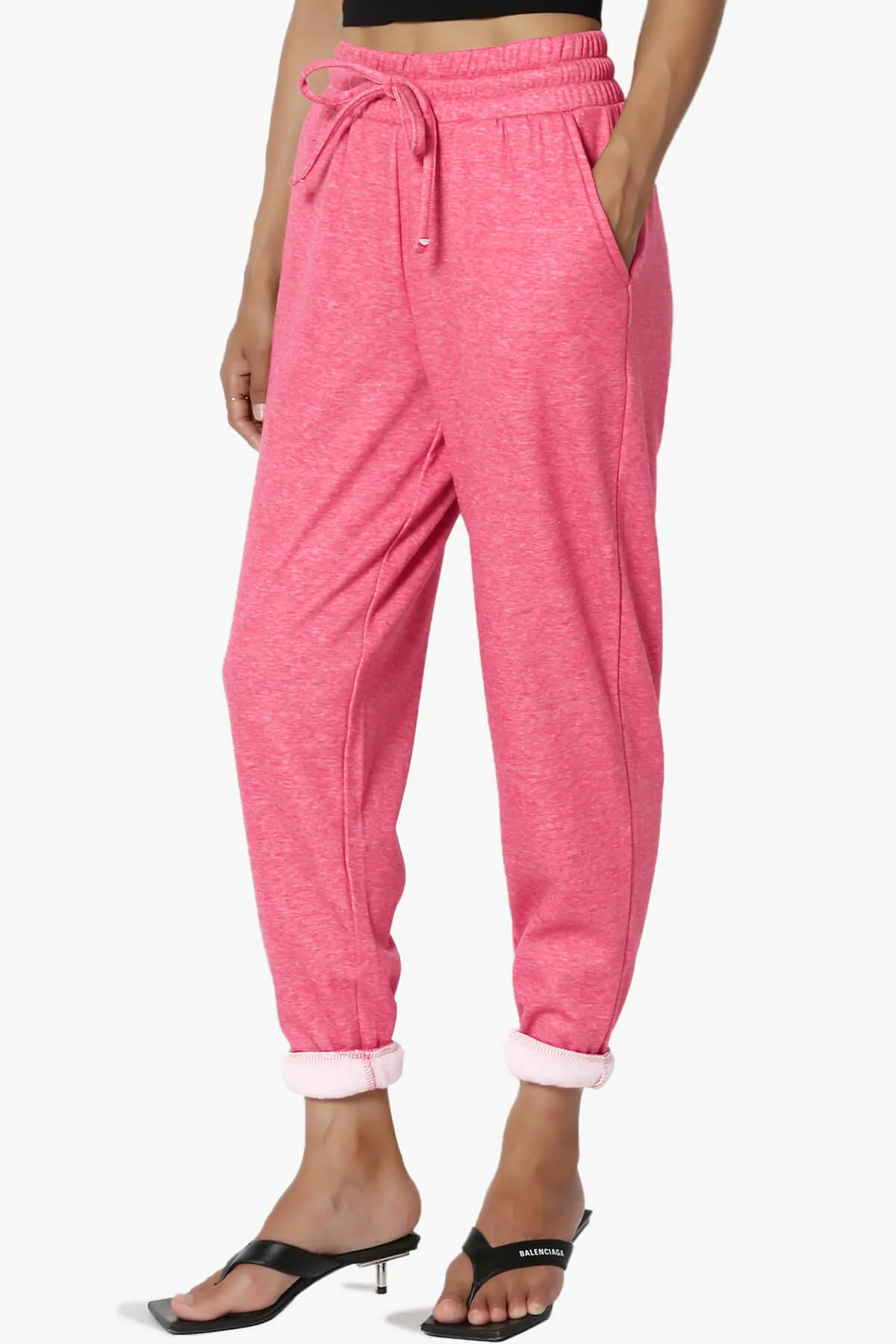 Catcher Melange Fleece Jogger Pants PLUS