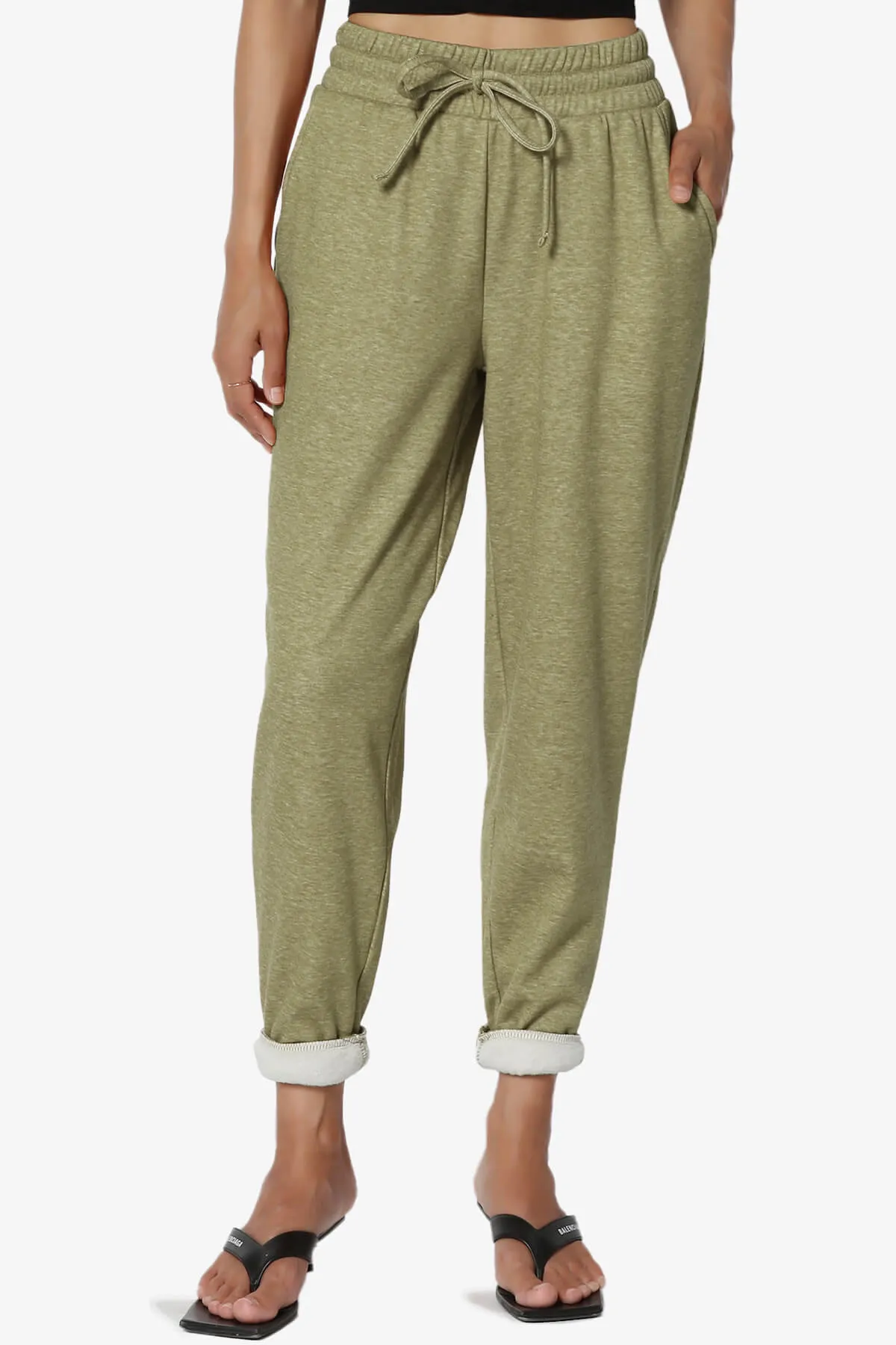 Catcher Melange Fleece Jogger Pants PLUS