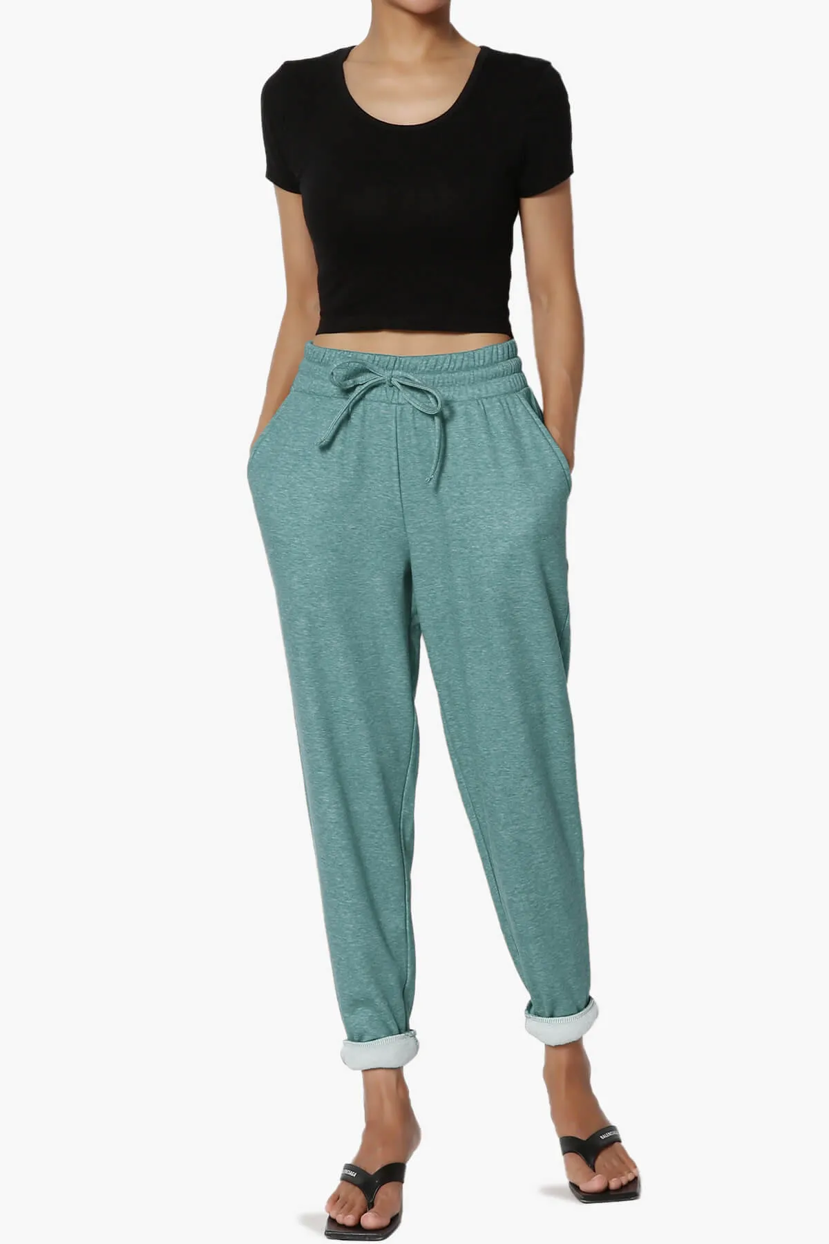 Catcher Melange Fleece Jogger Pants PLUS