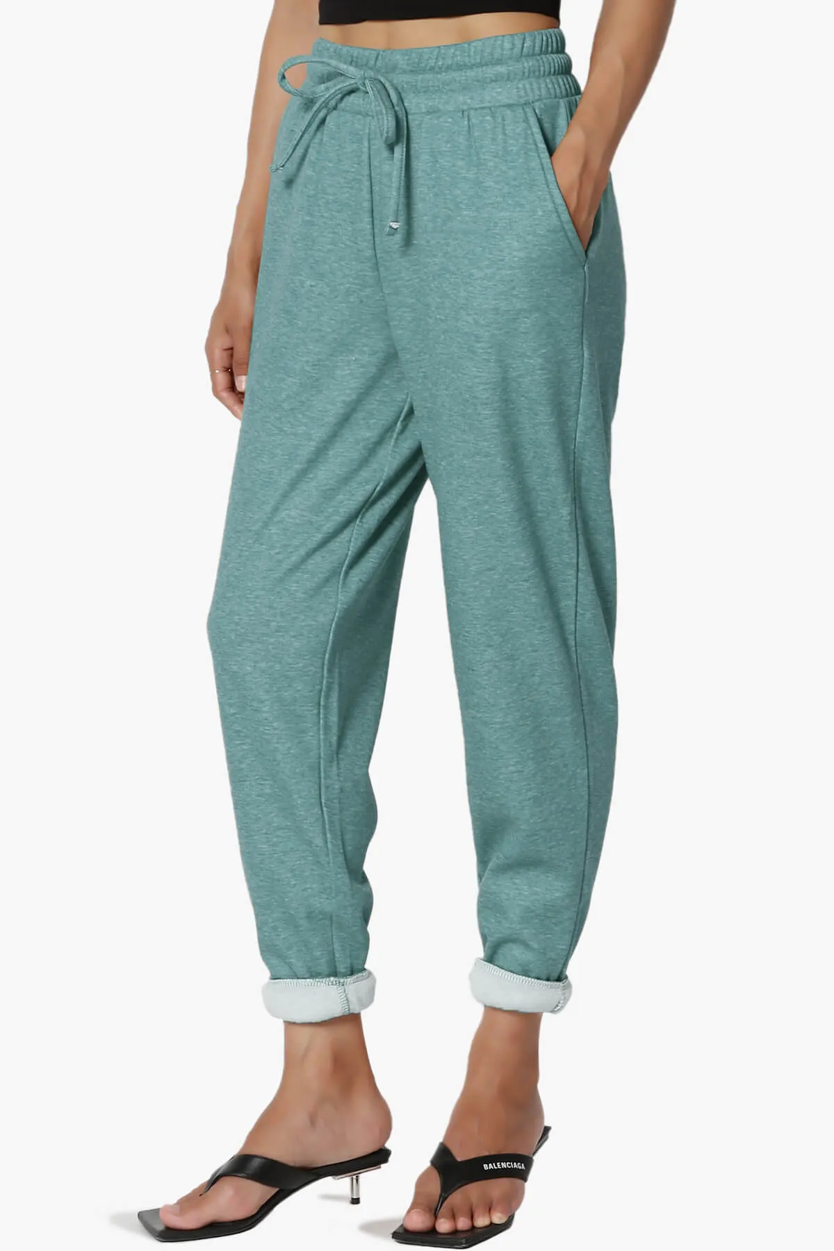 Catcher Melange Fleece Jogger Pants PLUS