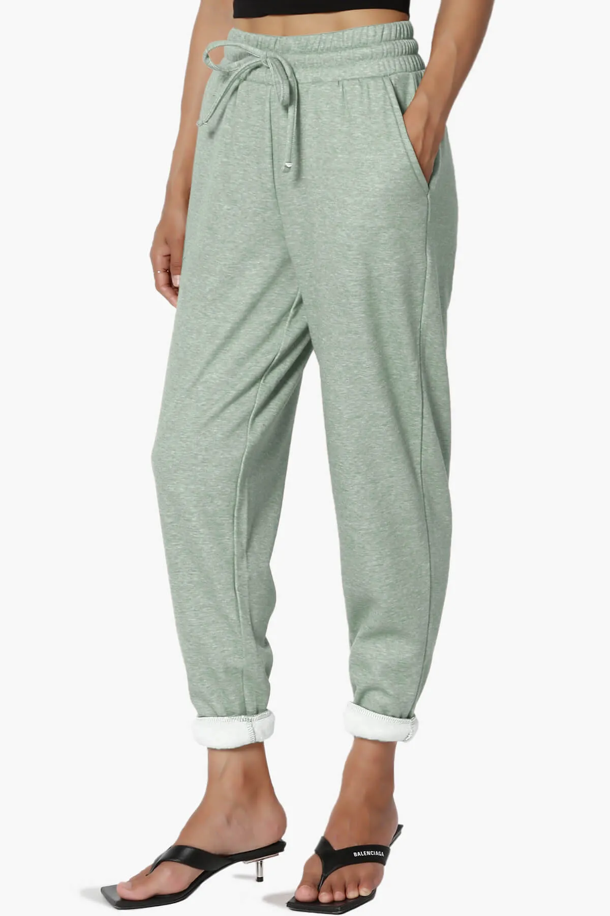 Catcher Melange Fleece Jogger Pants PLUS