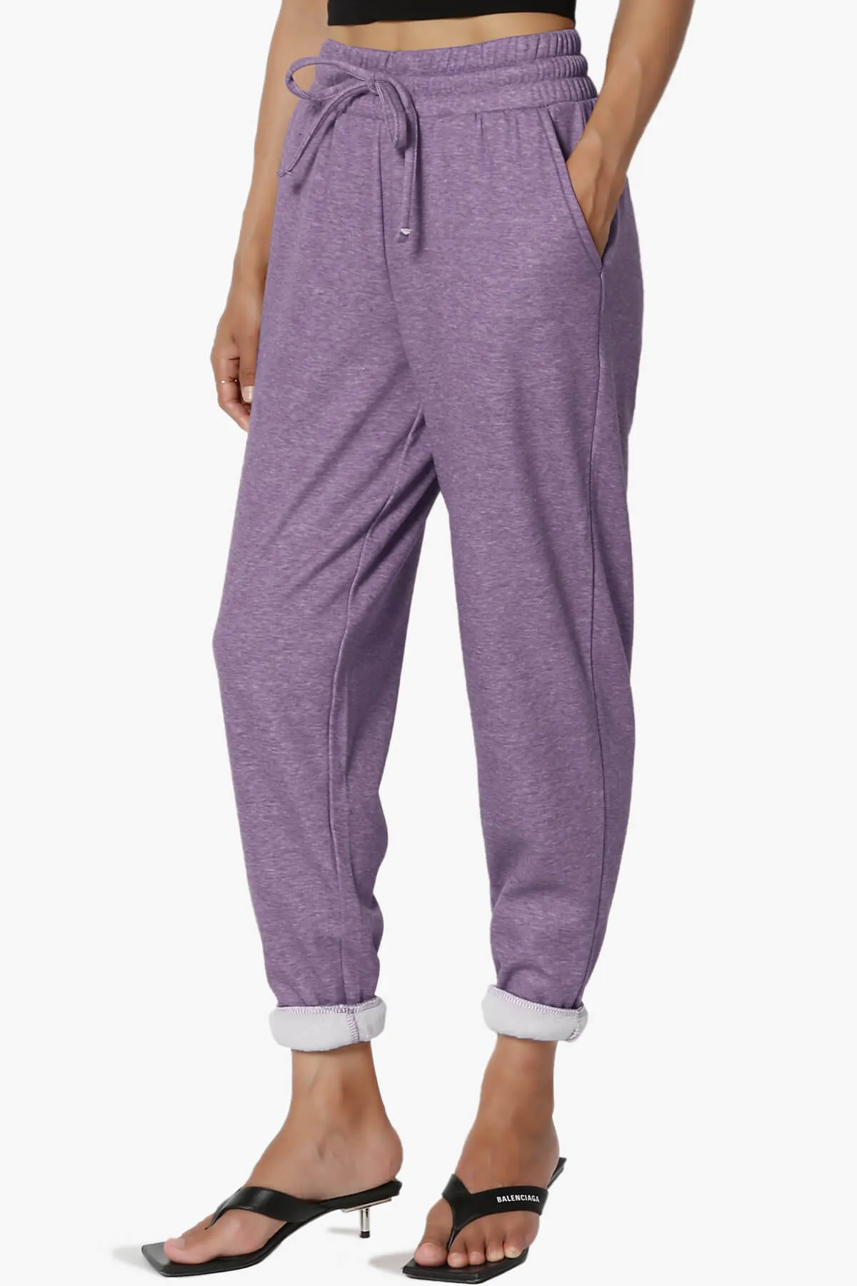 Catcher Melange Fleece Jogger Pants PLUS