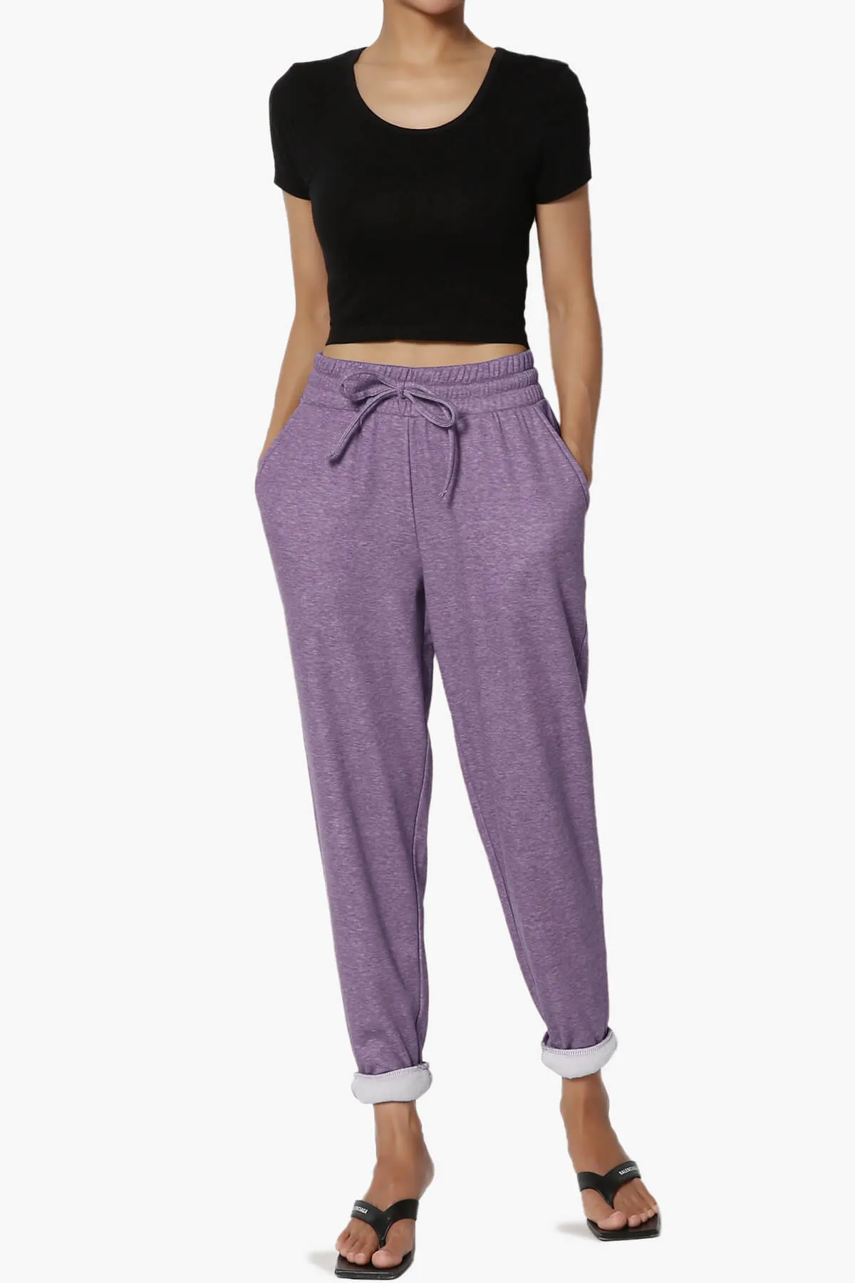 Catcher Melange Fleece Jogger Pants PLUS