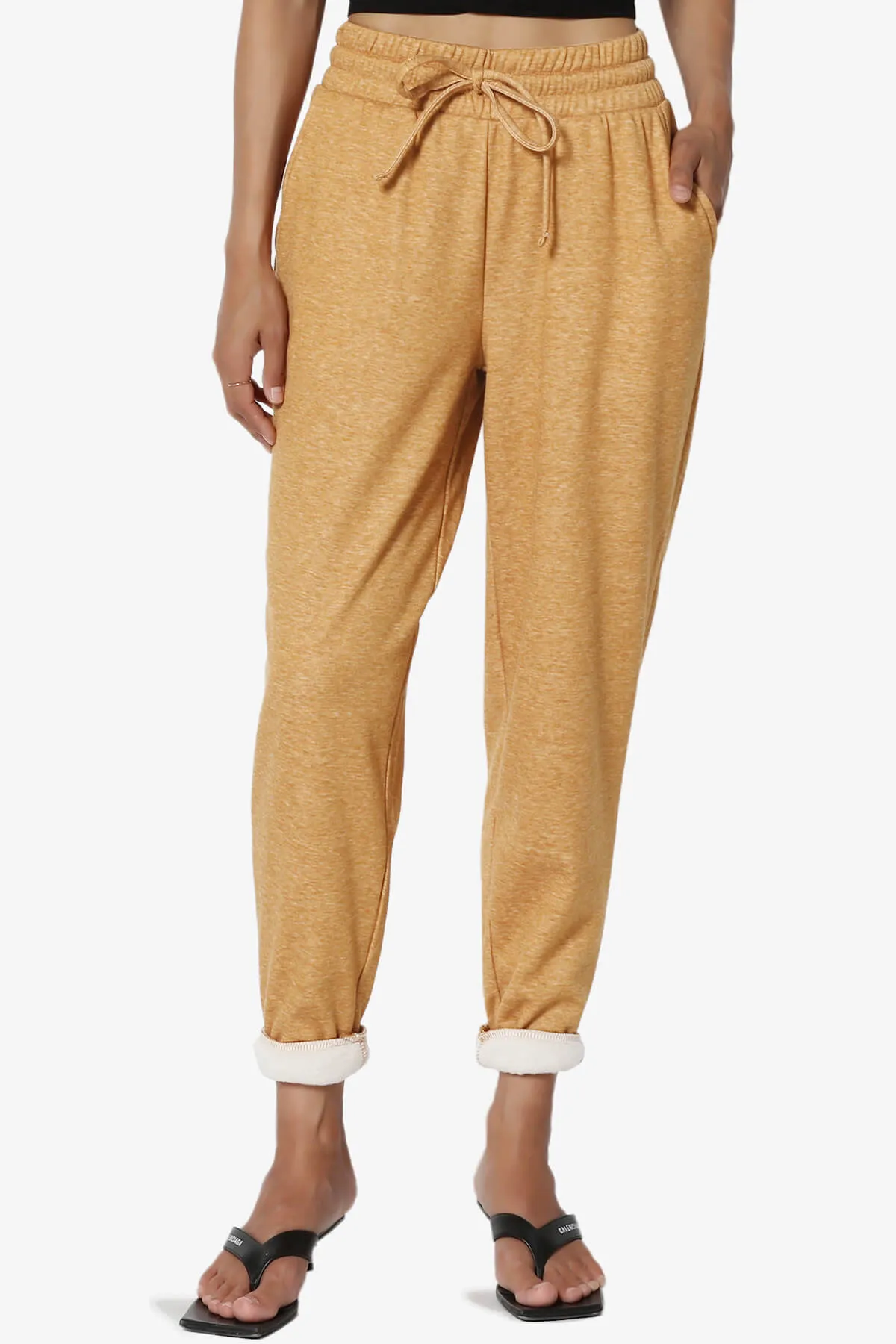 Catcher Melange Fleece Jogger Pants PLUS