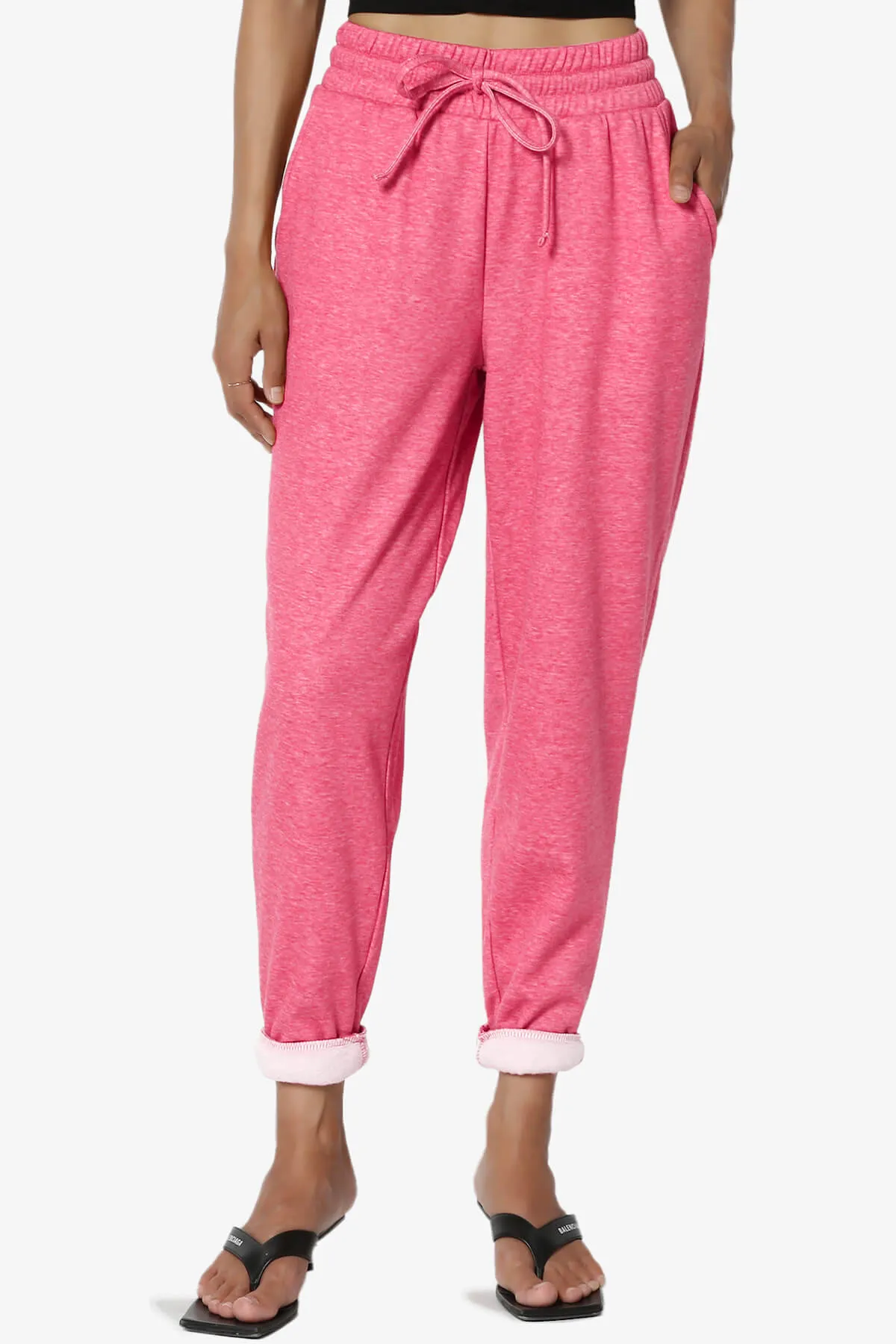 Catcher Melange Fleece Jogger Pants PLUS