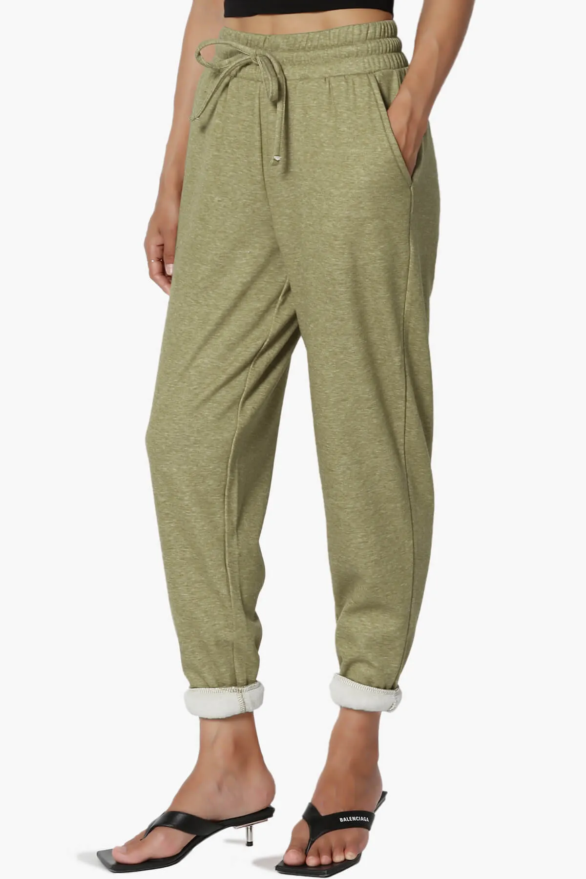 Catcher Melange Fleece Jogger Pants PLUS