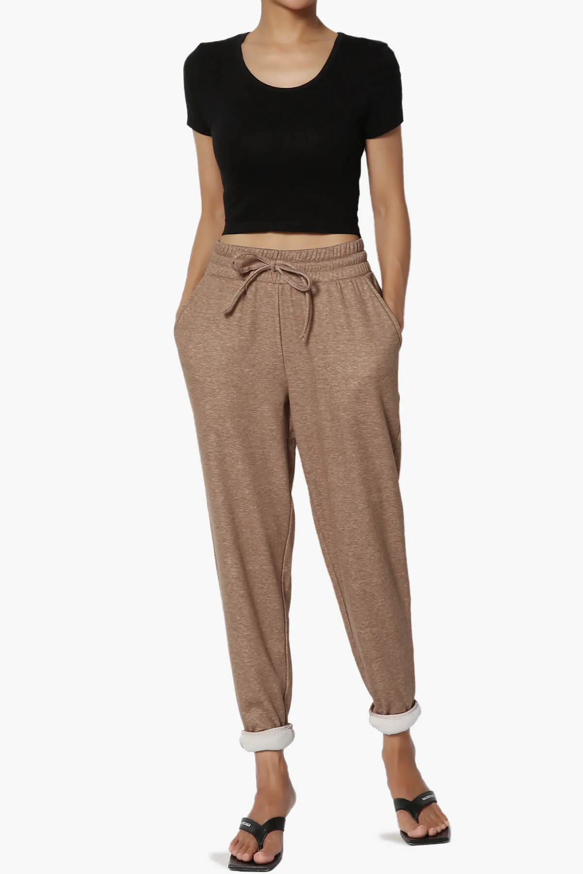 Catcher Melange Fleece Jogger Pants PLUS