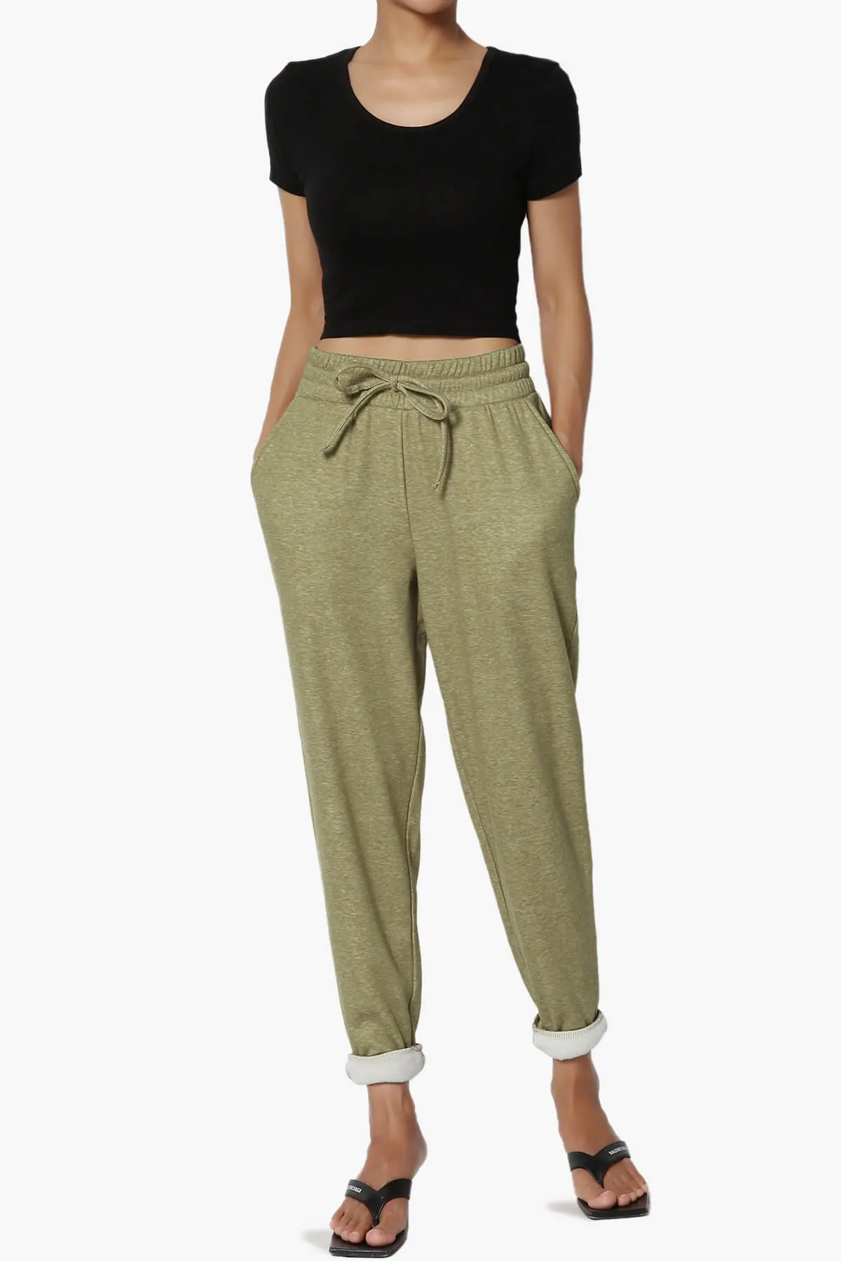 Catcher Melange Fleece Jogger Pants PLUS