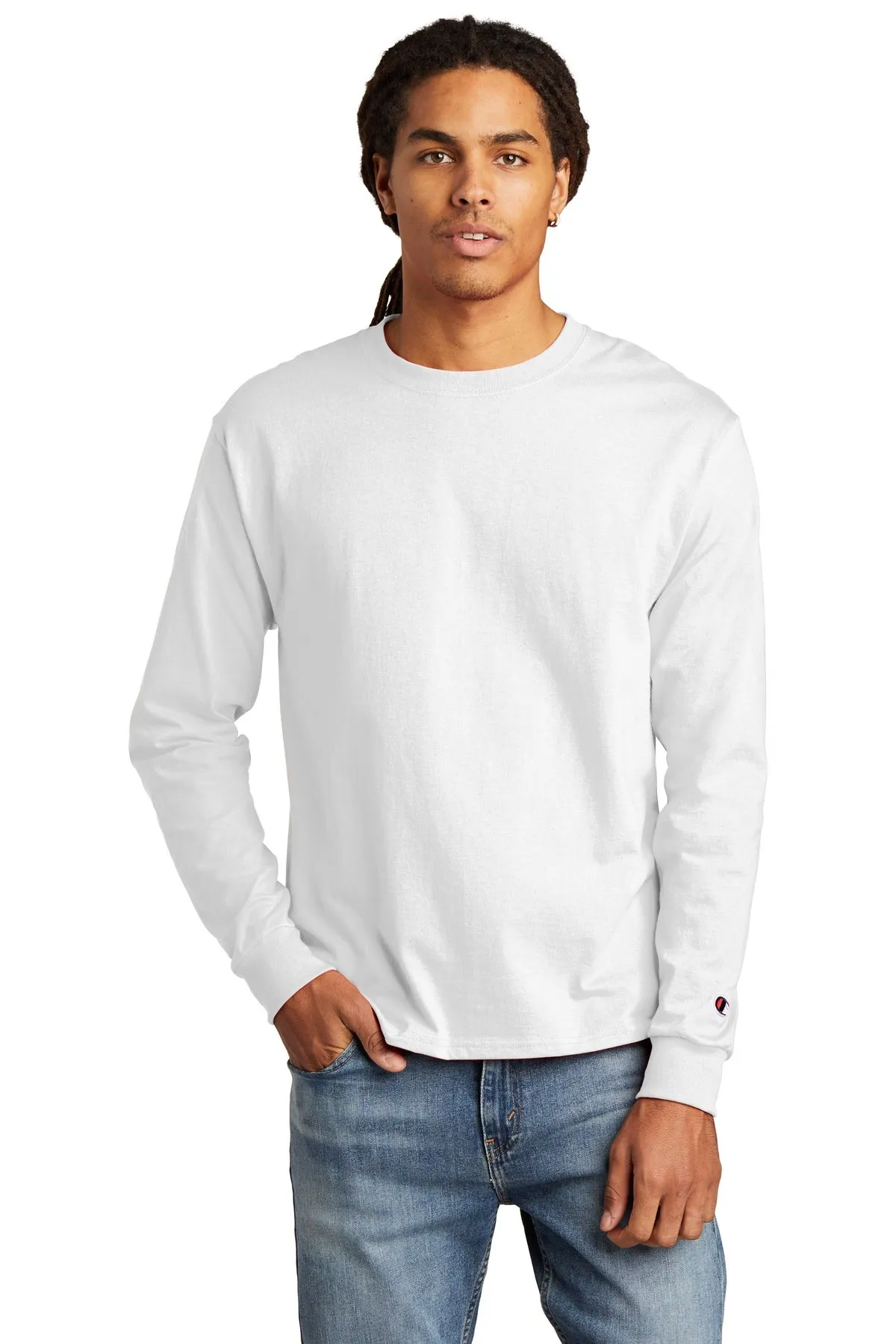 Champion® Heritage 5.2-Oz. Jersey Long Sleeve Tee