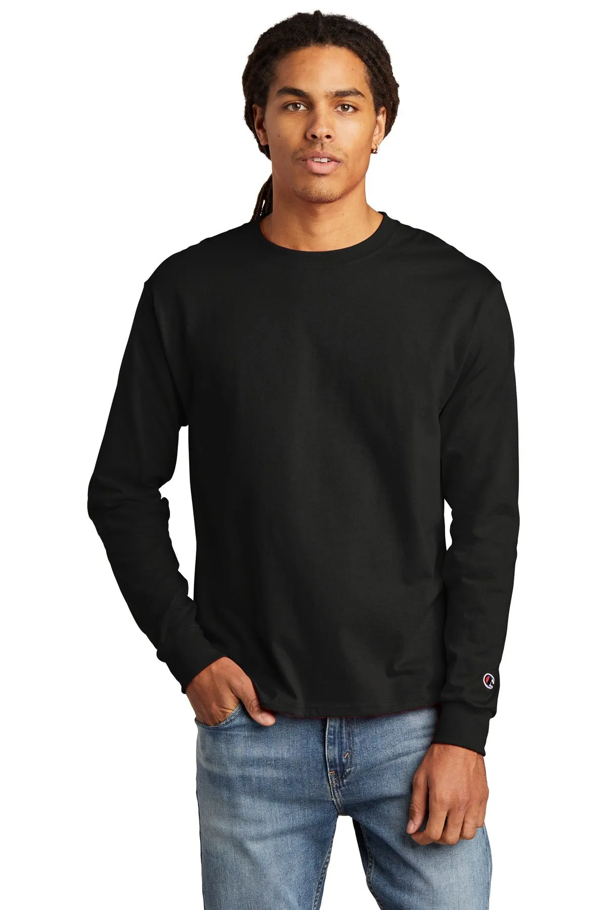 Champion® Heritage 5.2-Oz. Jersey Long Sleeve Tee