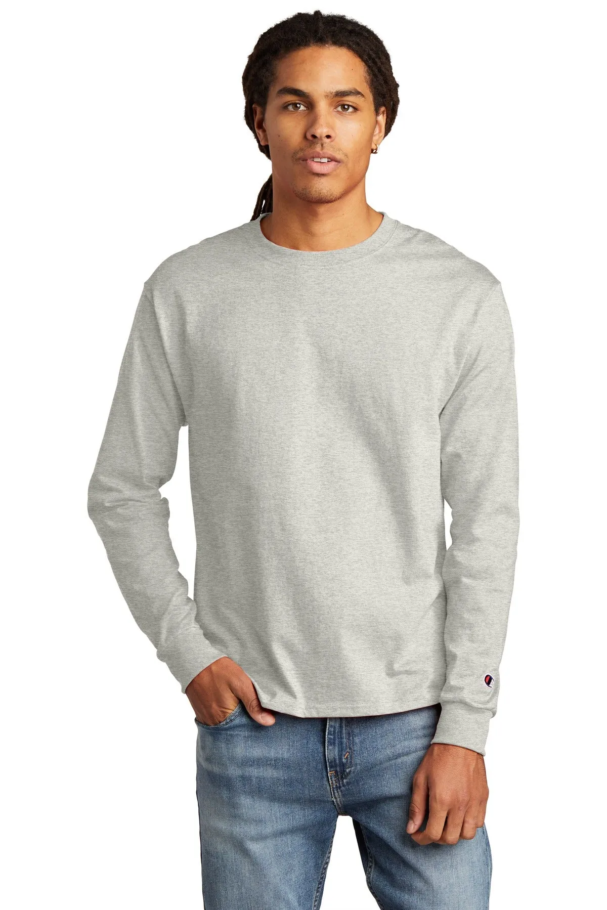 Champion® Heritage 5.2-Oz. Jersey Long Sleeve Tee