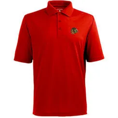 Chicago Blackhawks Antigua Red Adult Polo