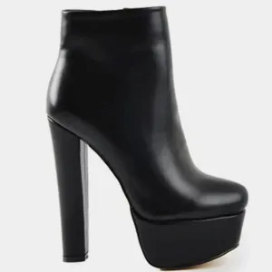 Chunky Platform Ankle Booties