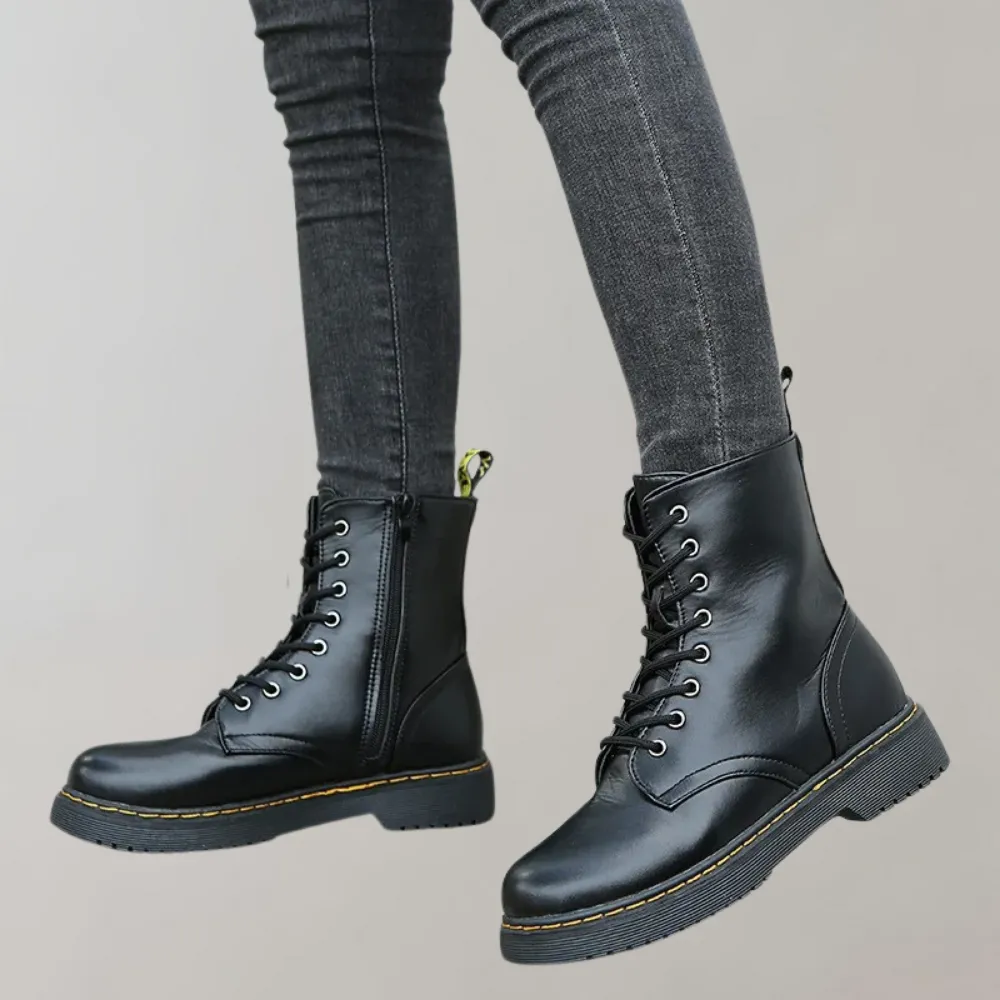 Classic Combat Boots | Chunky Sole | Stylish & Durable