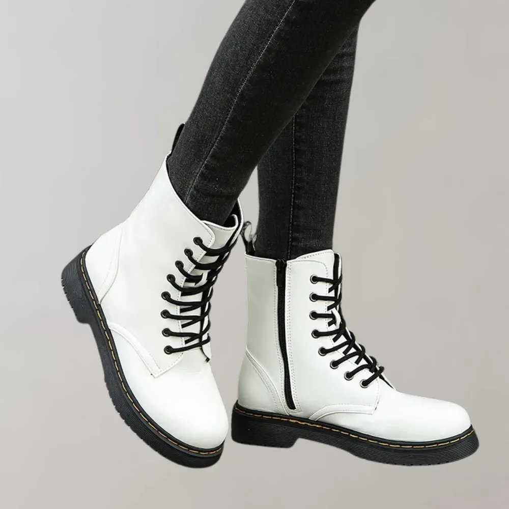 Classic Combat Boots | Chunky Sole | Stylish & Durable