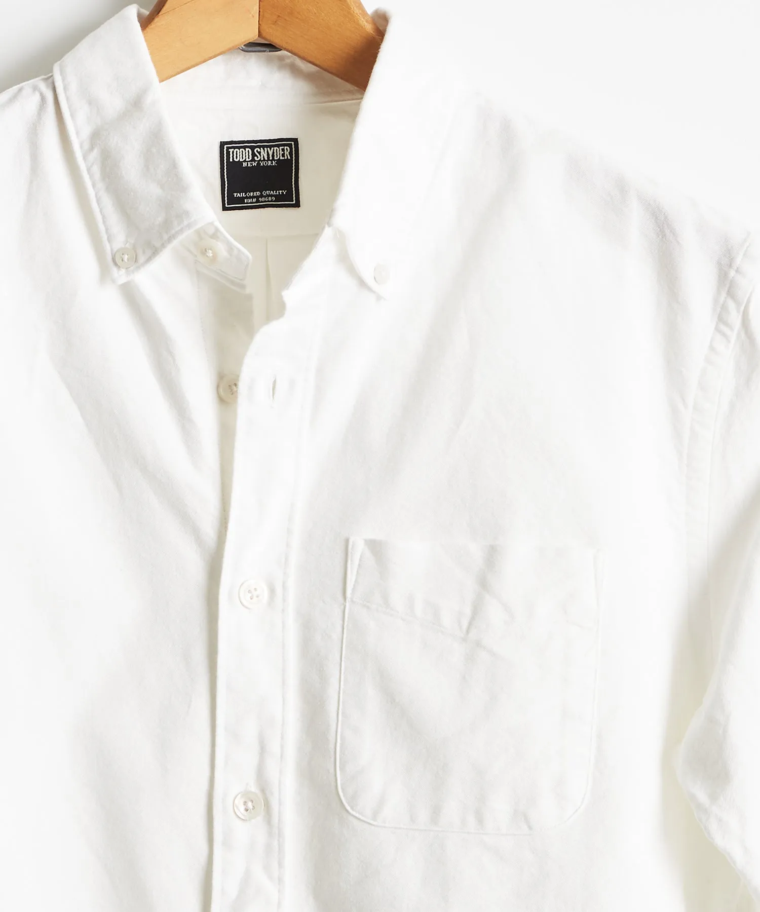 Classic Fit Japanese Selvedge Oxford Button Down Shirt