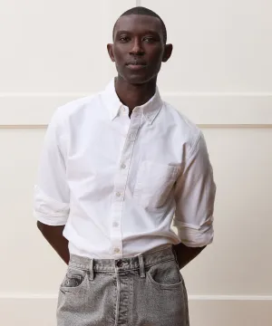 Classic Fit Japanese Selvedge Oxford Button Down Shirt