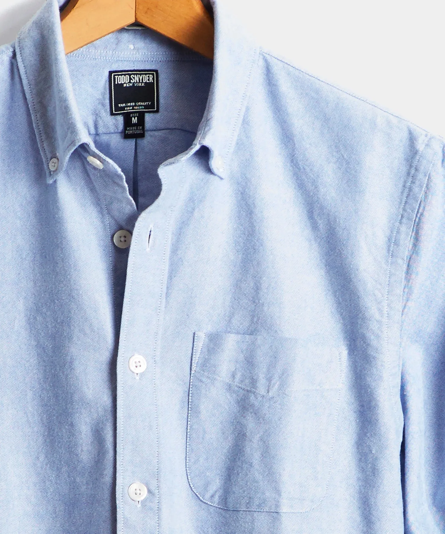 Classic Fit Japanese Selvedge Oxford Button Down Shirt