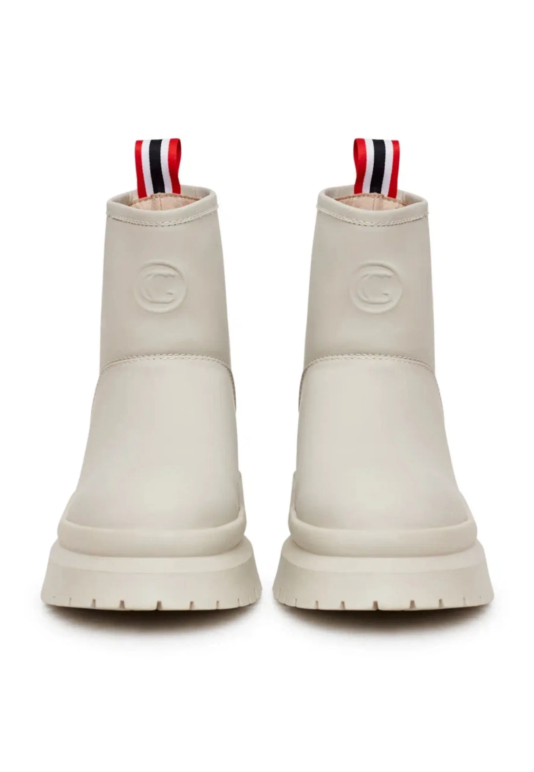 Classic Winter Pull-On Boots - White