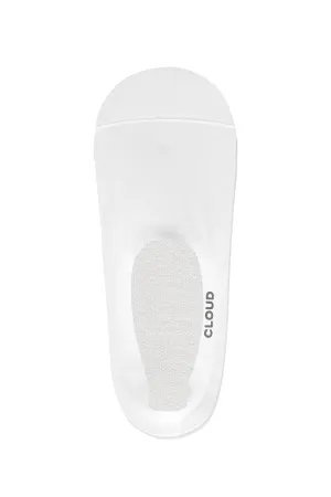 CLOUD Ankle No Show Socks White