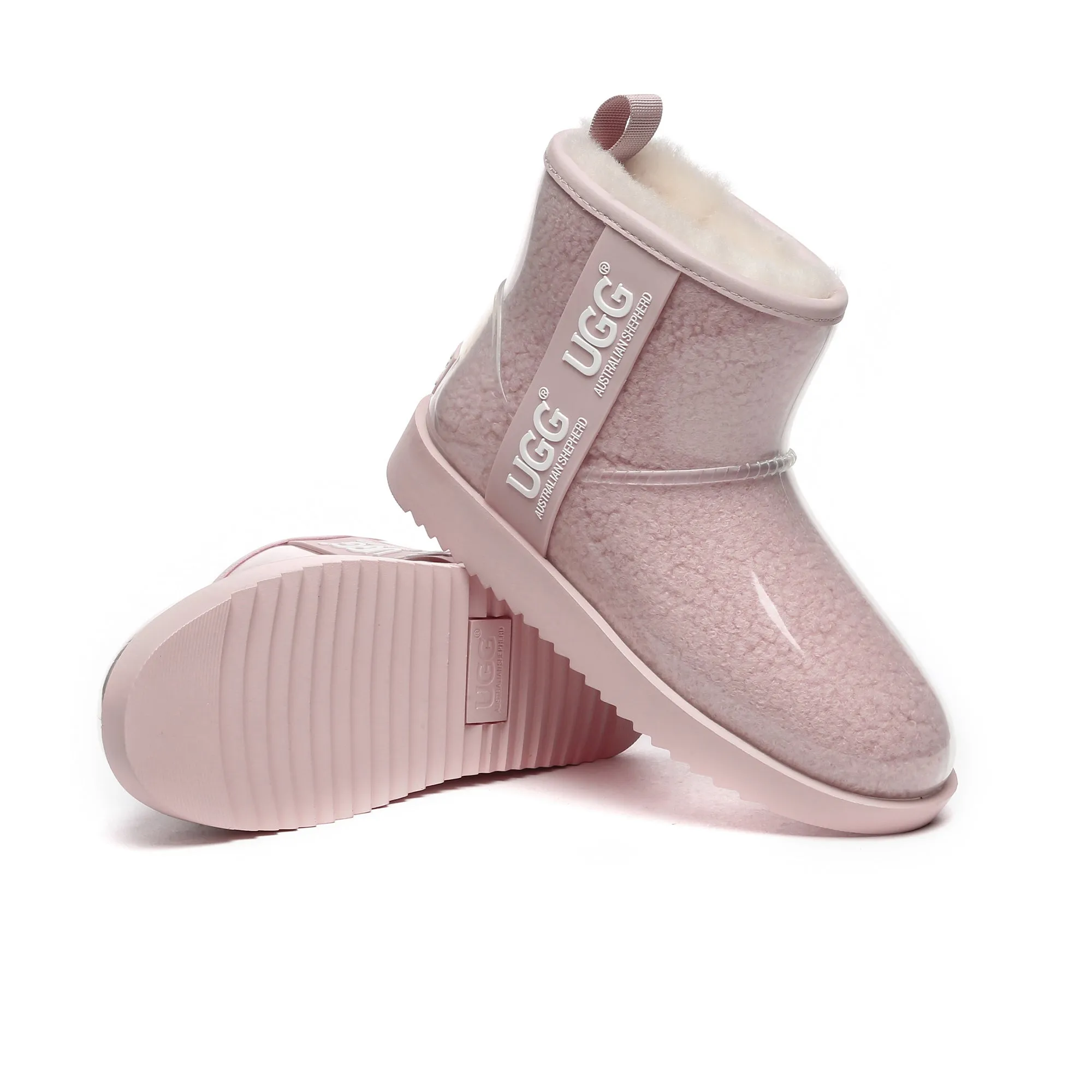 Coated Mini Classic UGG Rain Boots