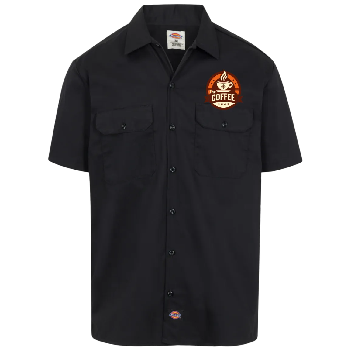 coffeeshop Dickies Men's Short Sleeve Workshirt