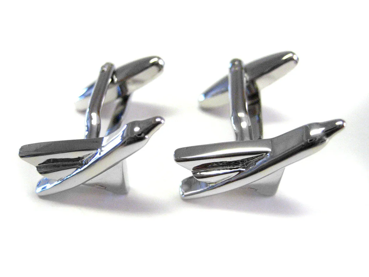 Concorde Plane Cufflinks